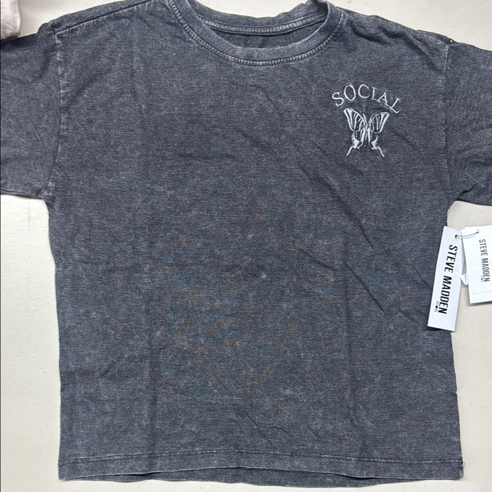 Steve Madden Kids Gray T-Shirt